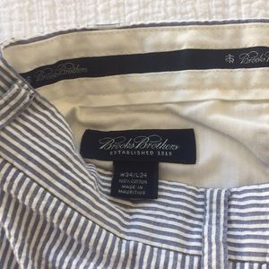 Brooks Brothers Seersucker Pants 34 x 34